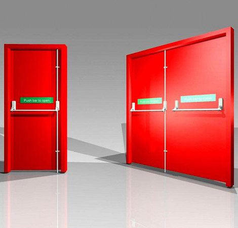 Fire Rated Door Banner