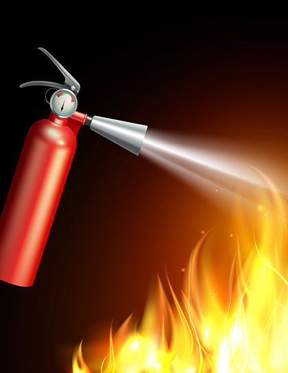 Fire Extinguisher Banner