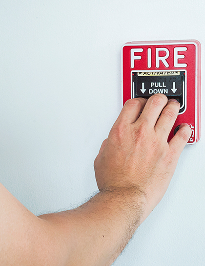 Fire Alarm System Banner